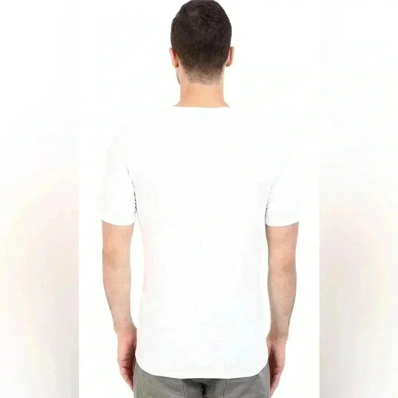 Ben Sherman Men's Records Graphic T-Shirt, White Graphic Tee, Size Small - Picture 3 of 16